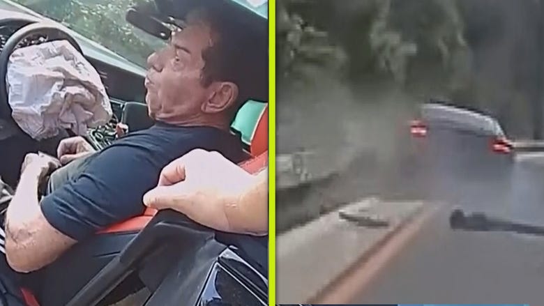 Vince McMahon Crash Video: WWE Founder Loses Control of Luxury Car Going 115 MPH